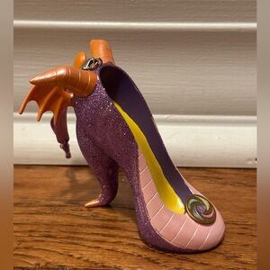 Disney World Epcot Figment holiday ornament high heeled shoe design